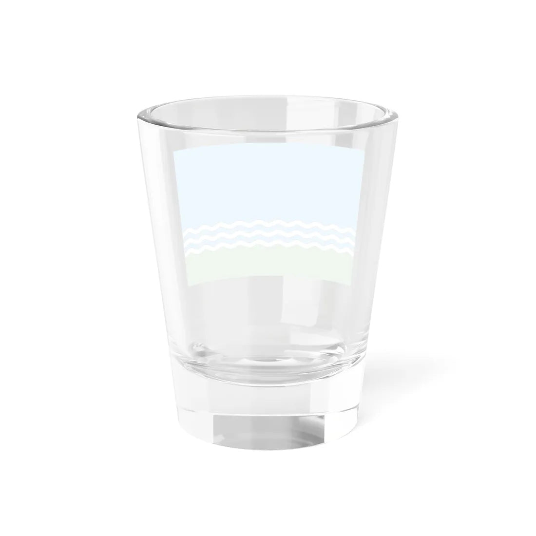 Flag of Nikolske raion (Ukraine) Shot Glass 1.5oz - Go Mug Yourself