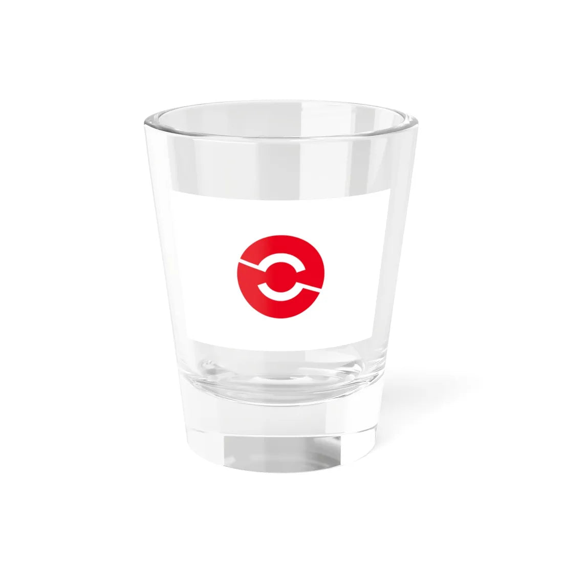 Flag of Nima Shimane (Japan) Shot Glass 1.5oz 1.5oz - Go Mug Yourself