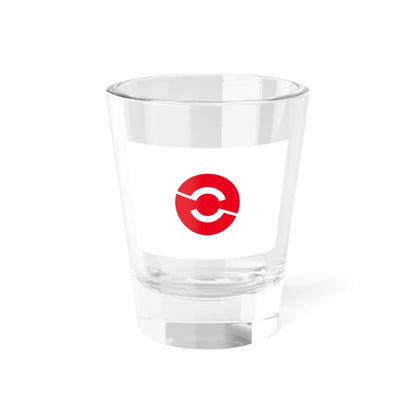 Flag of Nima Shimane (Japan) Shot Glass 1.5oz 1.5oz - Go Mug Yourself