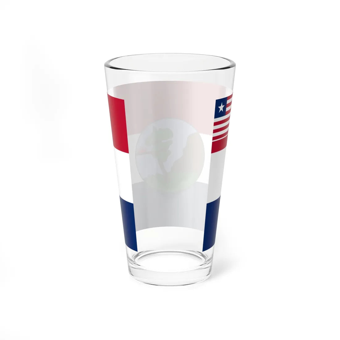 Flag of Nimba County (Liberia) Pint Glass 16oz - Go Mug Yourself