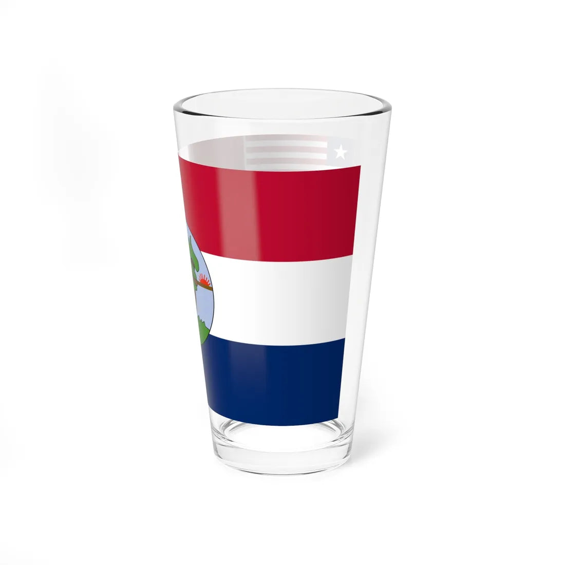 Flag of Nimba County (Liberia) Pint Glass 16oz - Go Mug Yourself