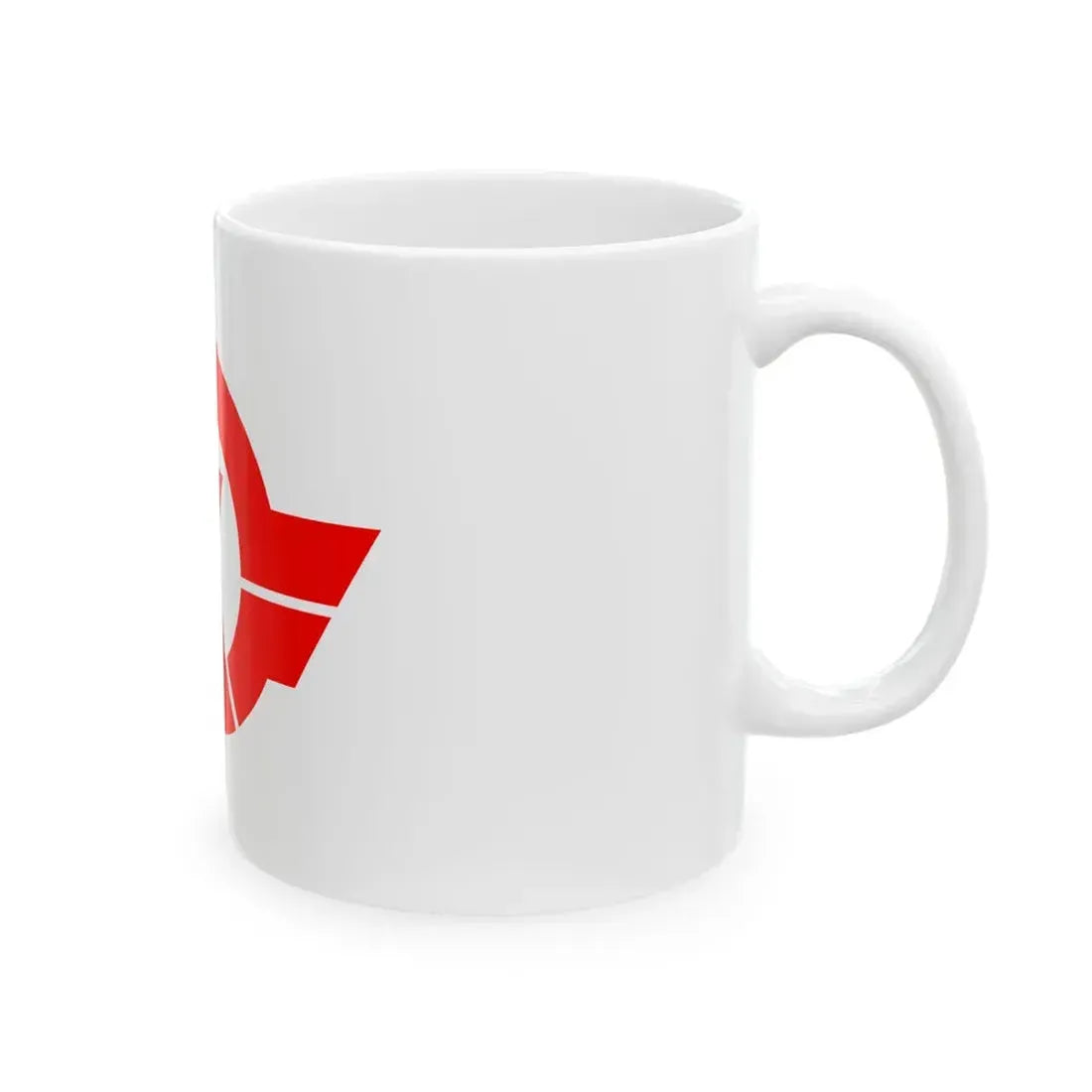 Flag of Ninomiya Kanagawa (Japan) White Coffee Mug - Go Mug Yourself