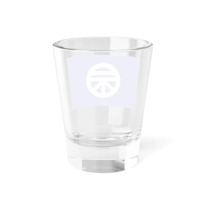 Flag of Niocho Kagawa 1924-2006 (Japan) Shot Glass 1.5oz - Go Mug Yourself