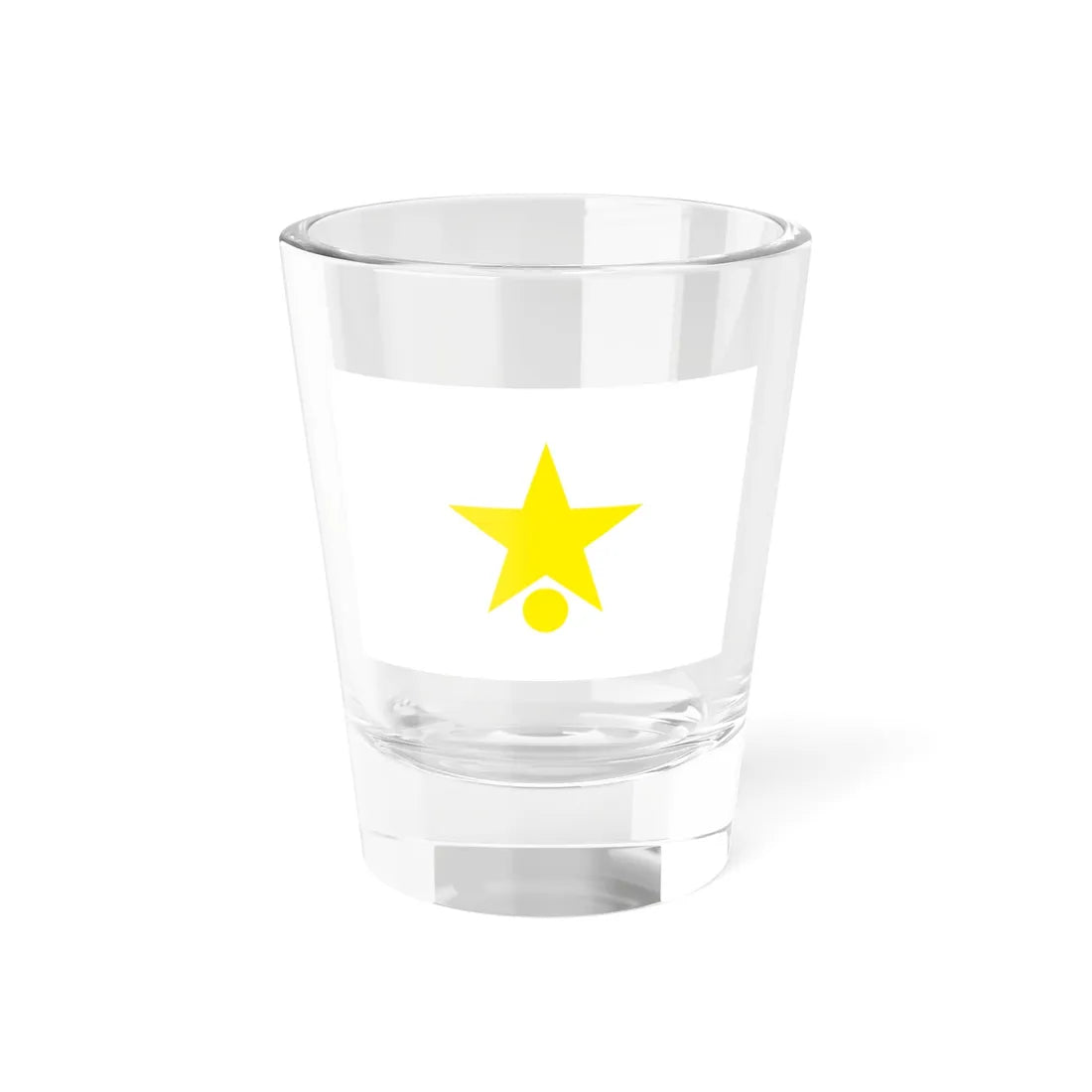 Flag of Niseko Hokkaido 1933-1968 (Japan) Shot Glass 1.5oz 1.5oz - Go Mug Yourself