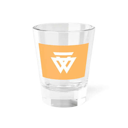 Flag of Nishi Fukuoka (Japan) Shot Glass 1.5oz 1.5oz - Go Mug Yourself