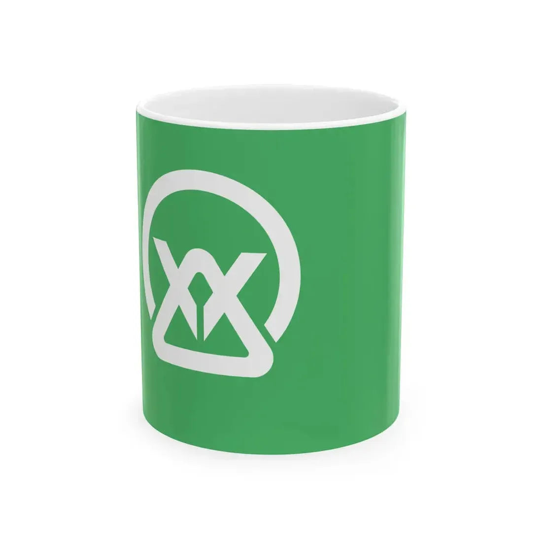 Flag of Nishiaizu Fukushima (Japan) White Coffee Mug 11oz - Go Mug Yourself