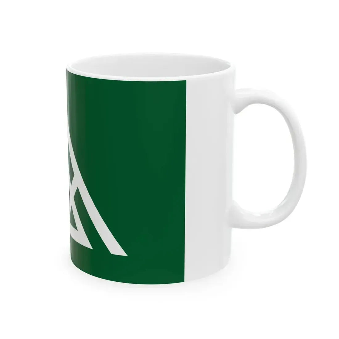 Flag of Nishiawakura Okayama (Japan) White Coffee Mug - Go Mug Yourself