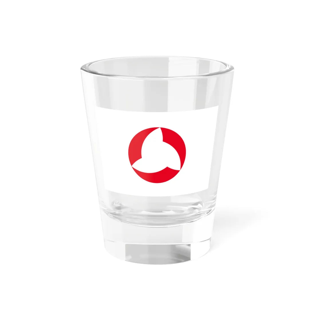 Flag of Nishigo Fukushima (Japan) Shot Glass 1.5oz 1.5oz - Go Mug Yourself