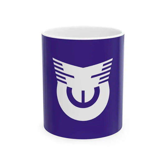 Flag of Nishihara Okinawa (Japan) White Coffee Mug 11oz - Go Mug Yourself