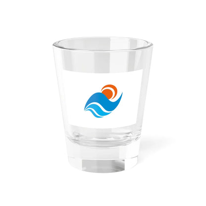 Flag of Nishiizu Shizuoka (Japan) Shot Glass 1.5oz 1.5oz - Go Mug Yourself