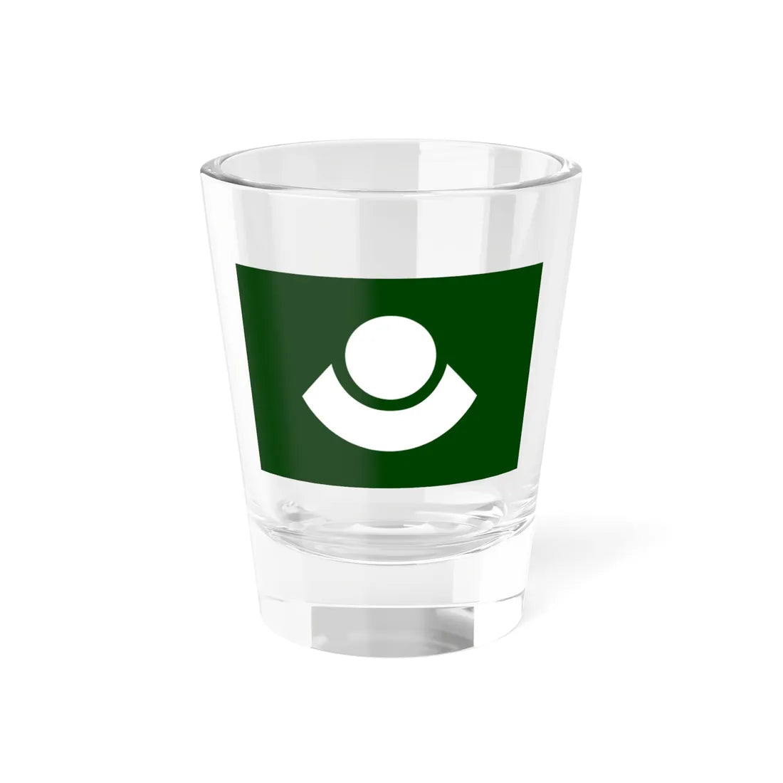 Flag of Nishiki Kumamoto (Japan) Shot Glass 1.5oz 1.5oz - Go Mug Yourself