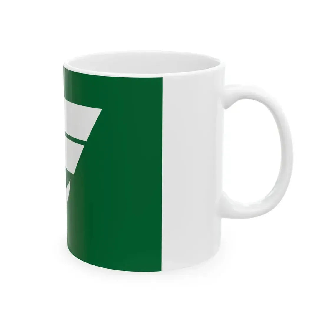 Flag of Nishimeya Aomori (Japan) White Coffee Mug - Go Mug Yourself