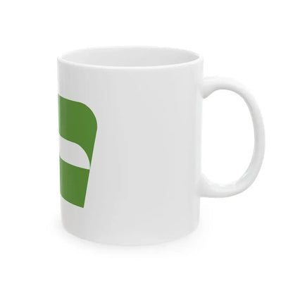 Flag of Nishinomiya Hyogo (Japan) White Coffee Mug - Go Mug Yourself