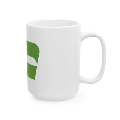 Flag of Nishinomiya Hyogo Japan - White Coffee Mug - Go Mug Yourself