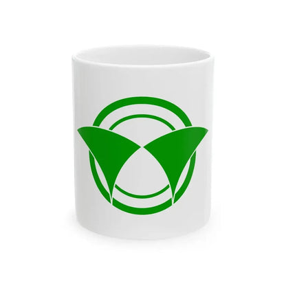 Flag of Nishinoshima Shimane (Japan) White Coffee Mug 11oz - Go Mug Yourself