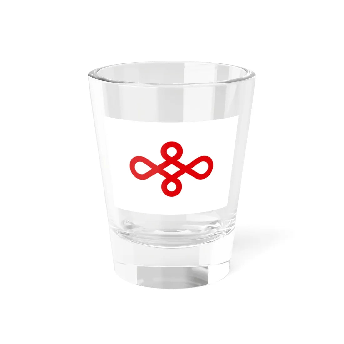 Flag of Nishio Aichi (Japan) Shot Glass 1.5oz 1.5oz - Go Mug Yourself