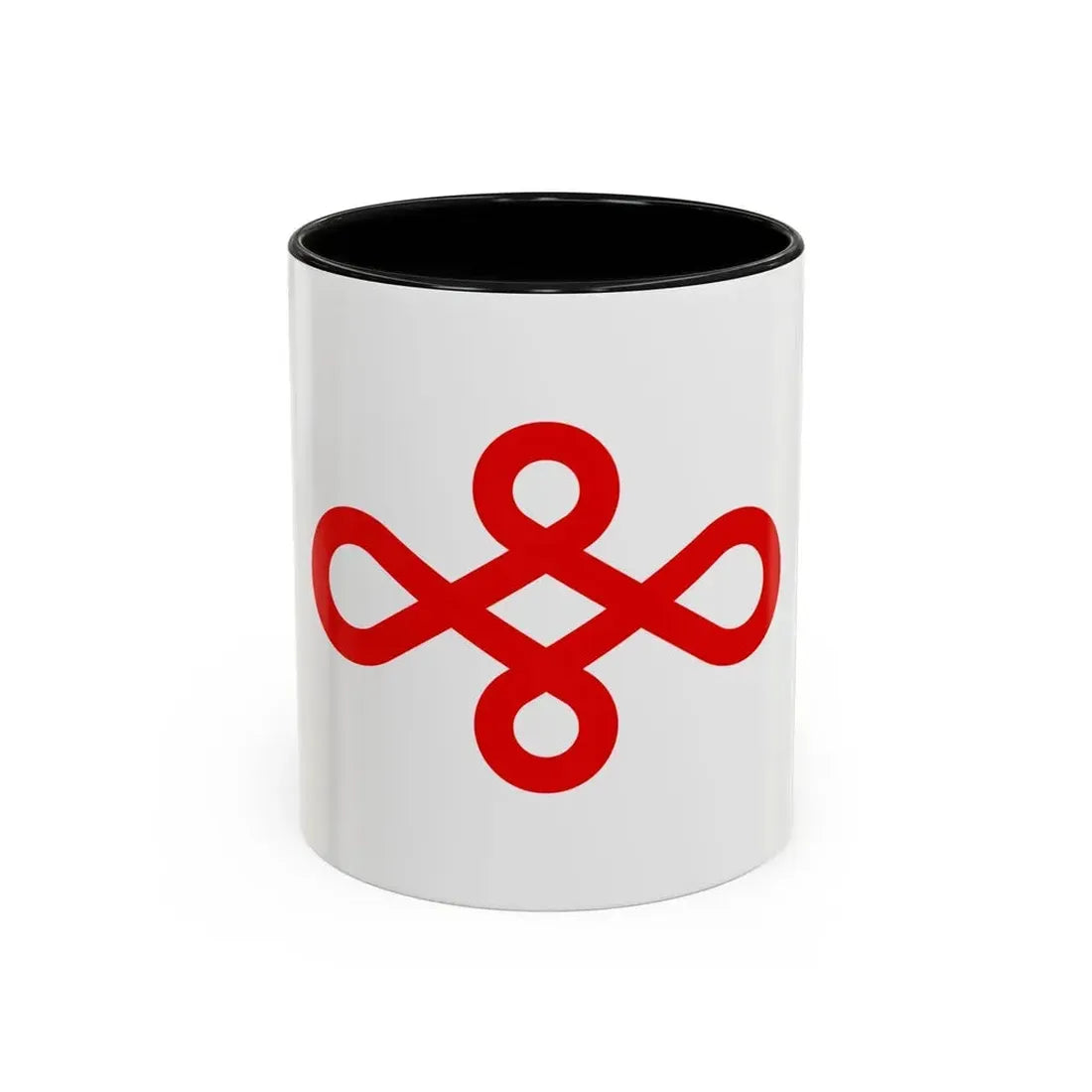 Flag of Nishio Japan - Accent Coffee Mug 11oz Black - Go Mug Yourself