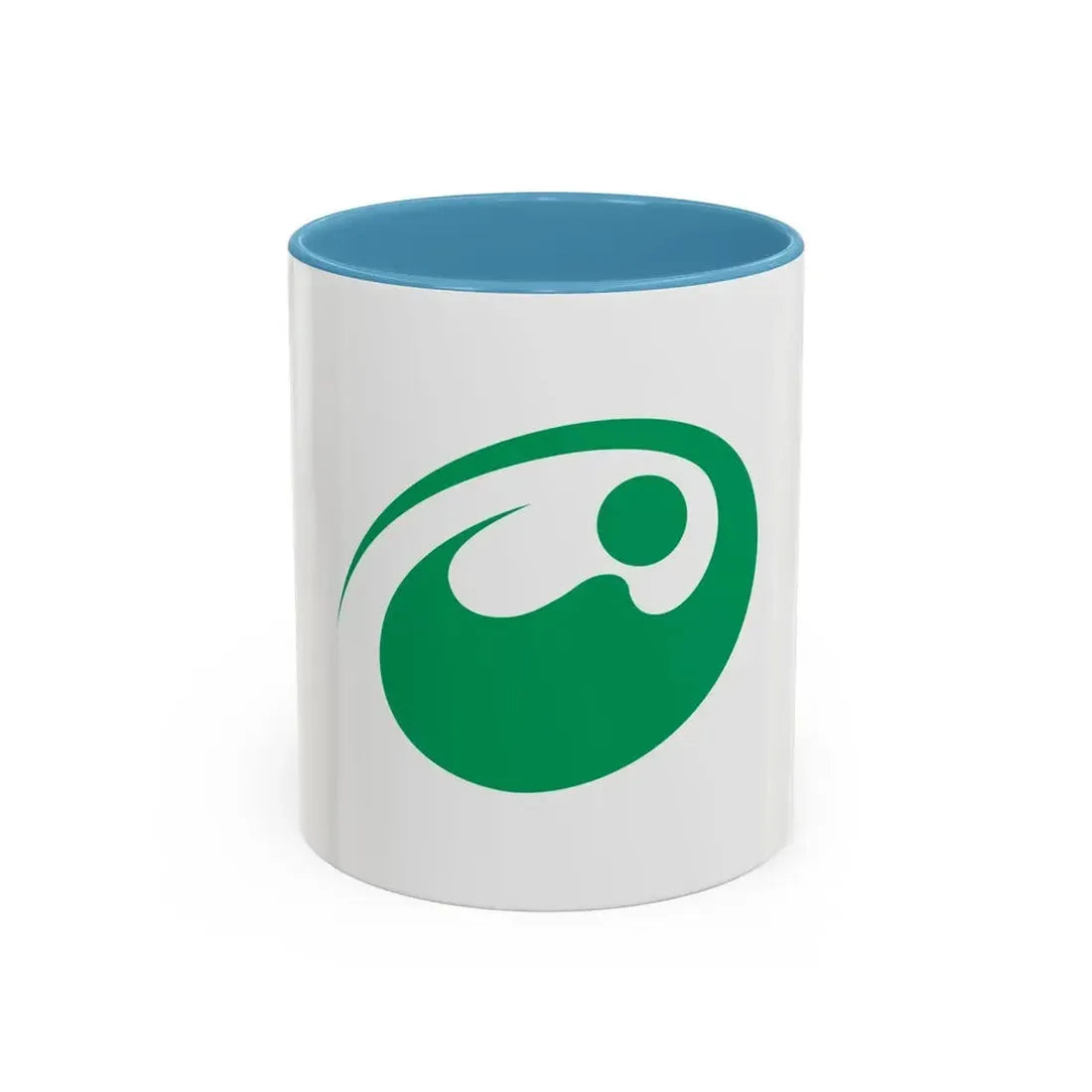 Flag of Nishitokyo Tokyo Japan - Accent Coffee Mug 11oz Light Blue - Go Mug Yourself