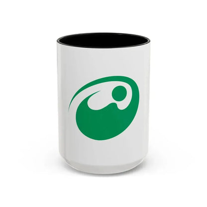 Flag of Nishitokyo Tokyo Japan - Accent Coffee Mug 15oz Black - Go Mug Yourself