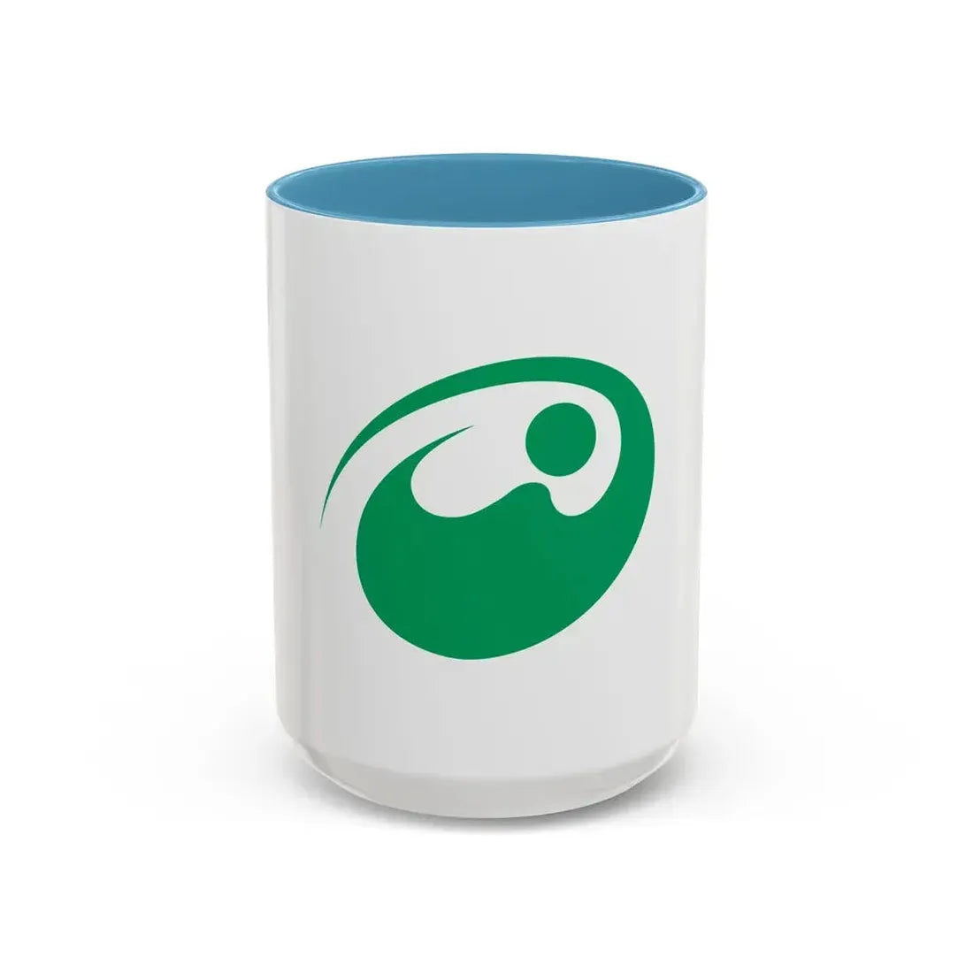 Flag of Nishitokyo Tokyo Japan - Accent Coffee Mug 15oz Light Blue - Go Mug Yourself