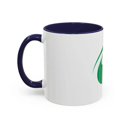 Flag of Nishitokyo Tokyo Japan - Accent Coffee Mug - Go Mug Yourself