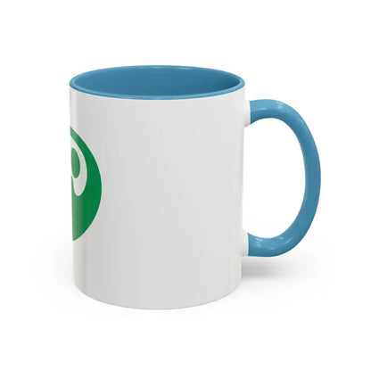 Flag of Nishitokyo Tokyo Japan - Accent Coffee Mug - Go Mug Yourself