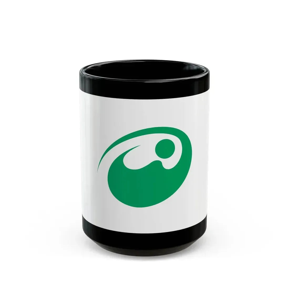 Flag of Nishitokyo Tokyo Japan - Black Coffee Mug 15oz - Go Mug Yourself