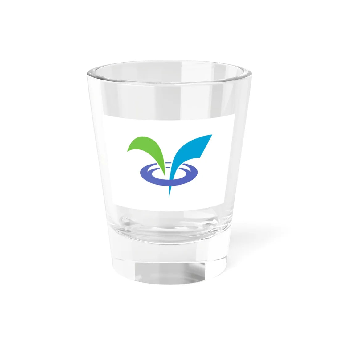 Flag of Nishiwaga Iwate (Japan) Shot Glass 1.5oz 1.5oz - Go Mug Yourself