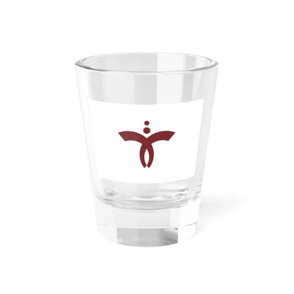 Flag of Nishiwaki Hyōgo (Japan) Shot Glass 1.5oz 1.5oz - Go Mug Yourself