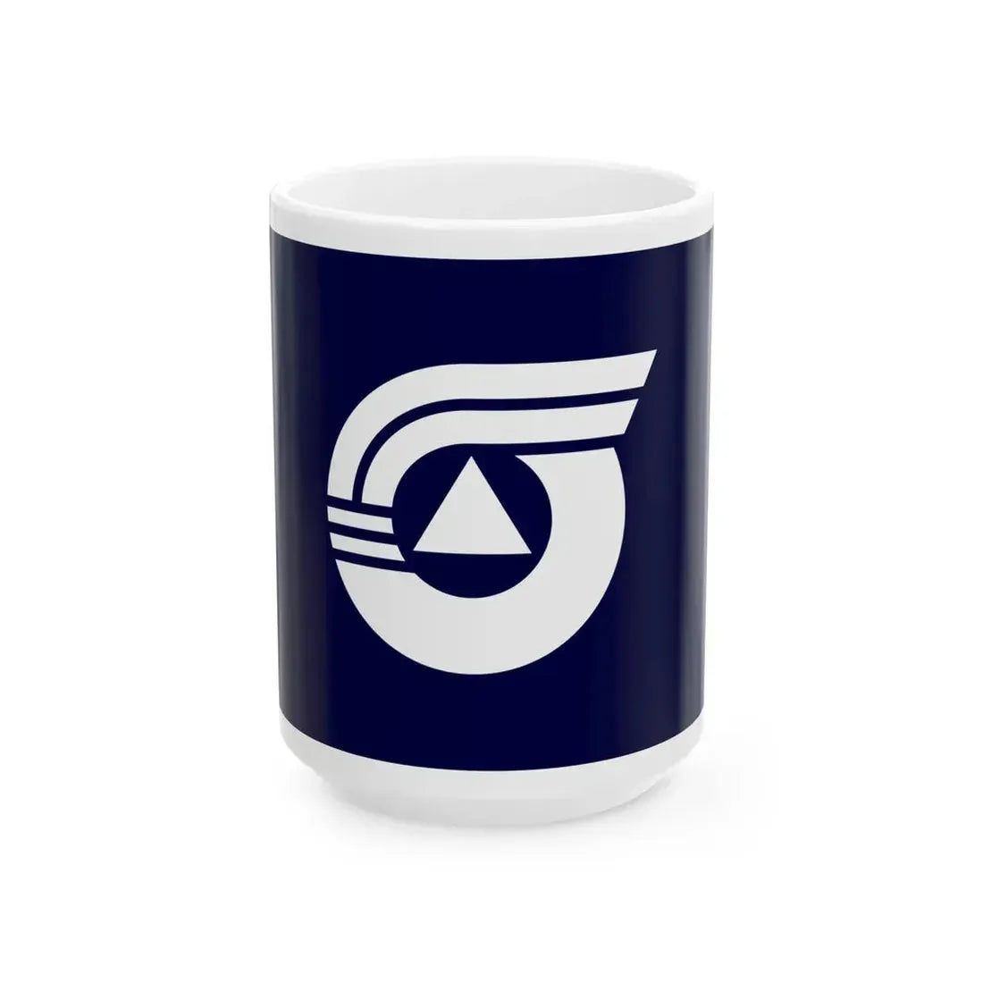 Flag of Nishiyama Niigata 1963-2005 (Japan) White Coffee Mug 15oz - Go Mug Yourself