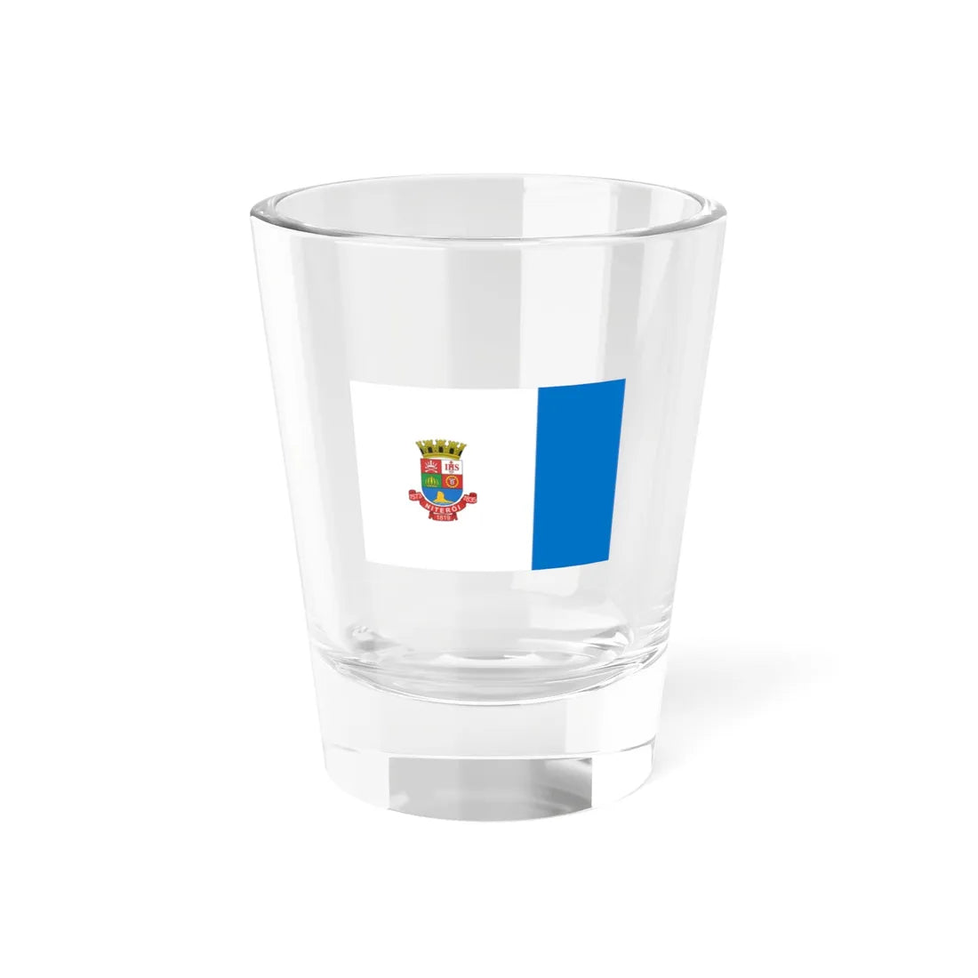 Flag of Niteroi (Brazil) Shot Glass 1.5oz 1.5oz - Go Mug Yourself