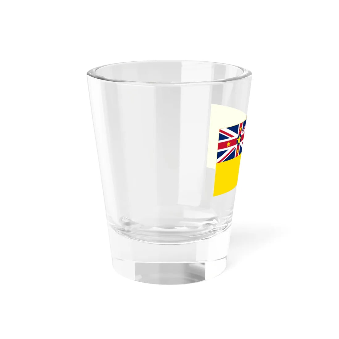 Flag of Niue Shot Glass 1.5oz - Go Mug Yourself