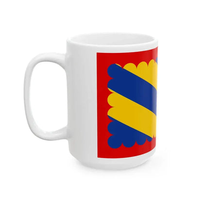 Flag of Nivernais (Belgium) White Coffee Mug - Go Mug Yourself