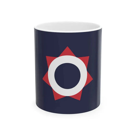Flag of Nivkh people (Russia) White Coffee Mug 11oz - Go Mug Yourself