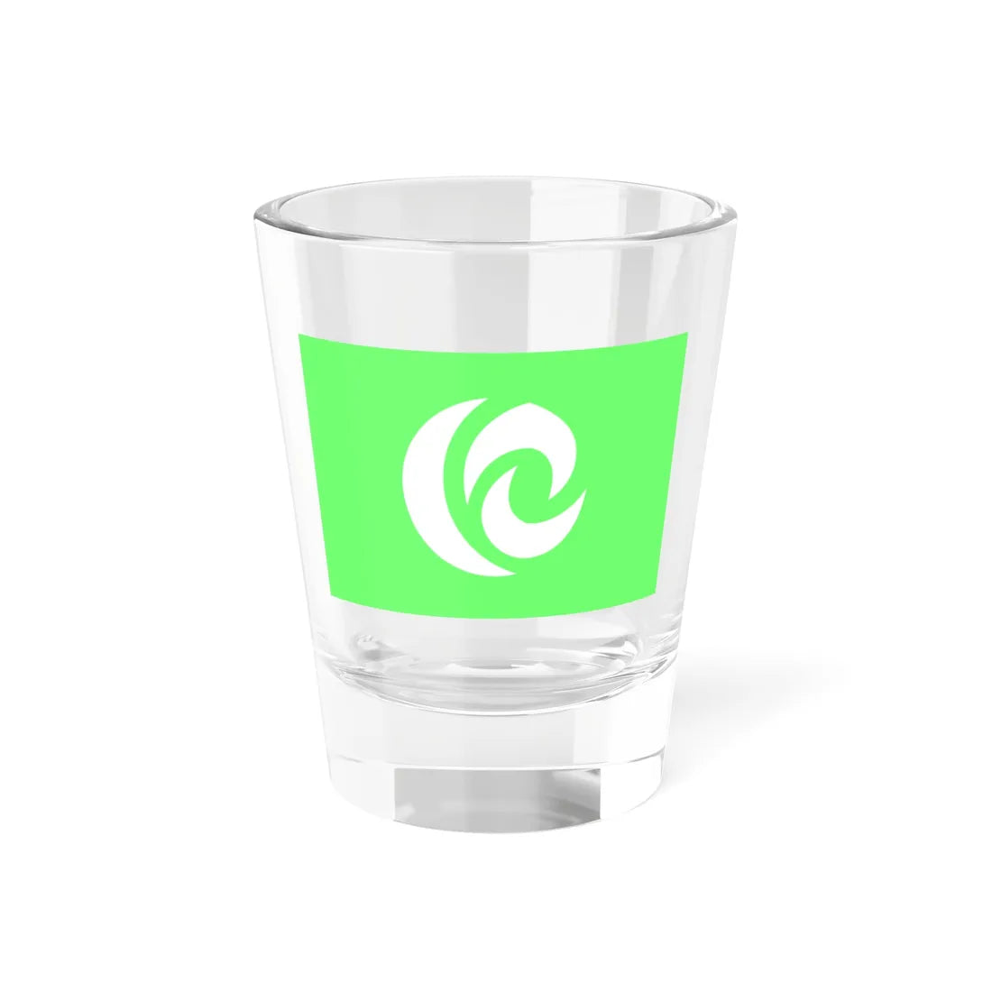 Flag of Niyodogawa Kōchi (Japan) Shot Glass 1.5oz 1.5oz - Go Mug Yourself