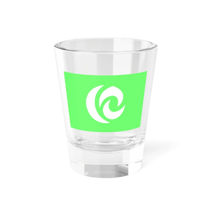 Flag of Niyodogawa Kōchi (Japan) Shot Glass 1.5oz 1.5oz - Go Mug Yourself