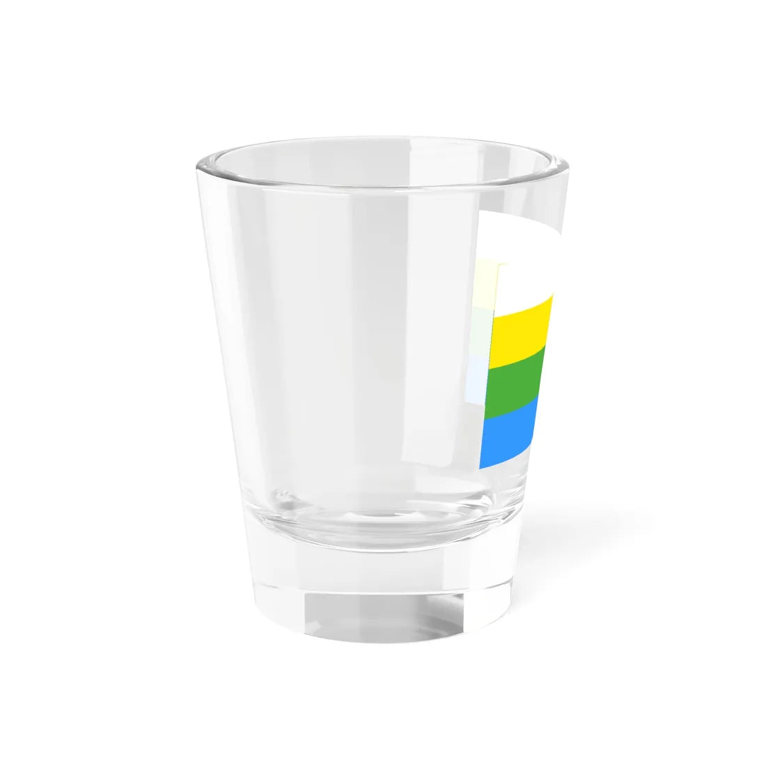 Flag of Nizhne-Taldinskoe (Russia) Shot Glass 1.5oz - Go Mug Yourself