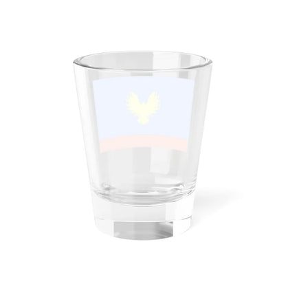 Flag of Nizhneingashsky rayon Krasnoyarsk krai (Russia) Shot Glass 1.5oz - Go Mug Yourself