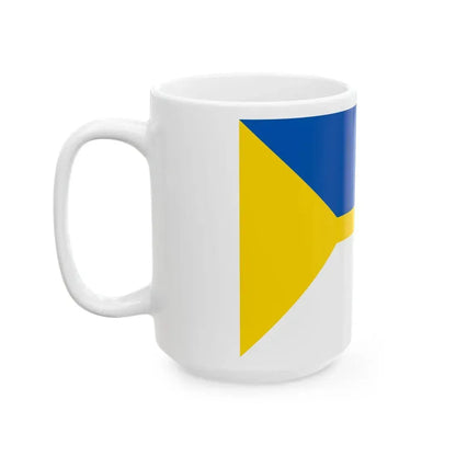 Flag of Nizhnevartovsk (Russia) White Coffee Mug - Go Mug Yourself