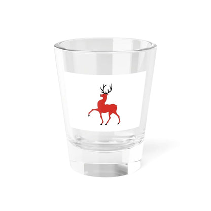 Flag of Nizhny Novgorod Region simplified (Russia) Shot Glass 1.5oz 1.5oz - Go Mug Yourself