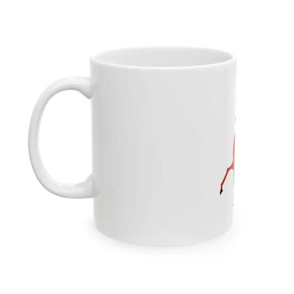 Flag of Nizhny Novgorod Region simplified (Russia) White Coffee Mug - Go Mug Yourself