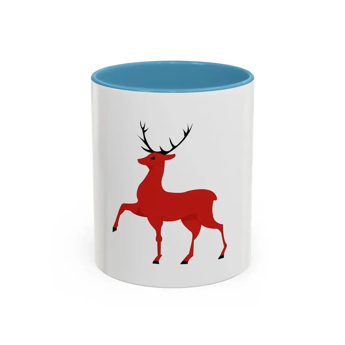 Flag of Nizhny Novgorod Russia - Accent Coffee Mug 11oz Light Blue - Go Mug Yourself