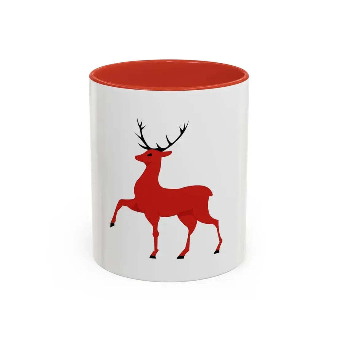 Flag of Nizhny Novgorod Russia - Accent Coffee Mug 11oz Red - Go Mug Yourself