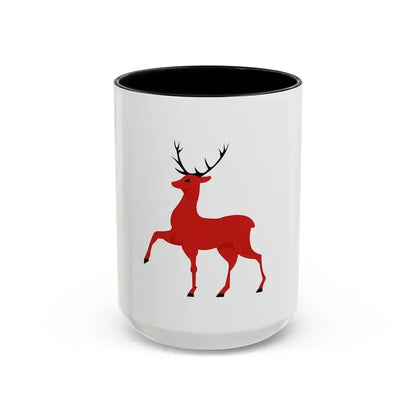 Flag of Nizhny Novgorod Russia - Accent Coffee Mug 15oz Black - Go Mug Yourself