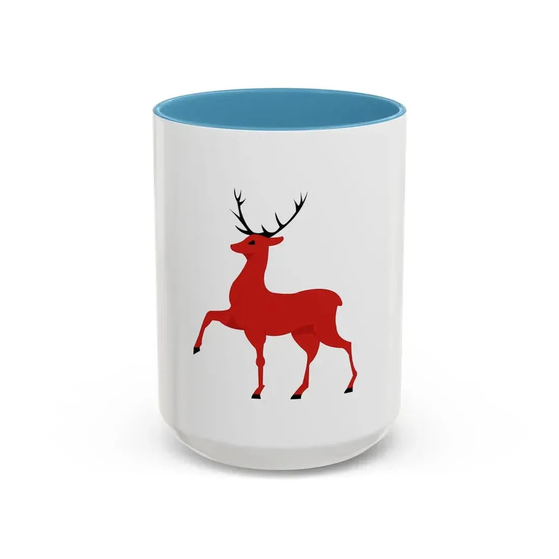 Flag of Nizhny Novgorod Russia - Accent Coffee Mug 15oz Light Blue - Go Mug Yourself