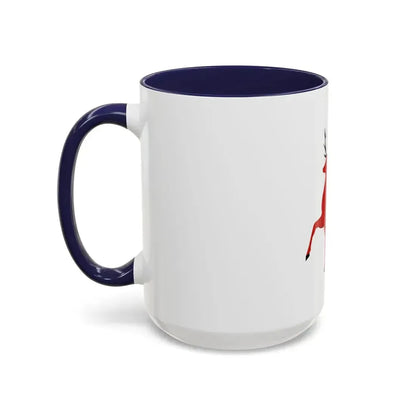 Flag of Nizhny Novgorod Russia - Accent Coffee Mug - Go Mug Yourself