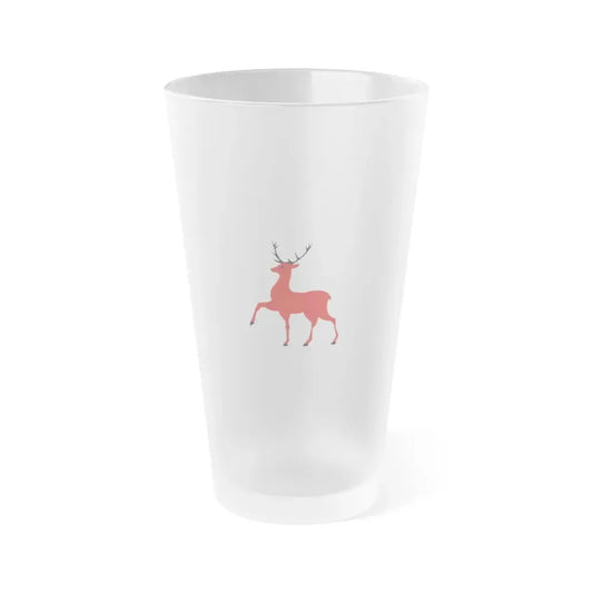 Flag of Nizhny Novgorod Russia - Frosted Pint Glass 16oz 16oz Frosted - Go Mug Yourself