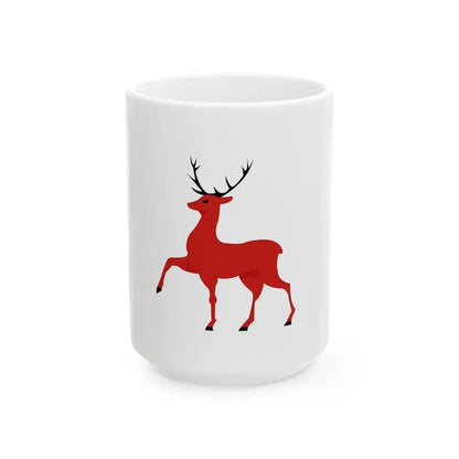 Flag of Nizhny Novgorod Russia - White Coffee Mug 15oz - Go Mug Yourself