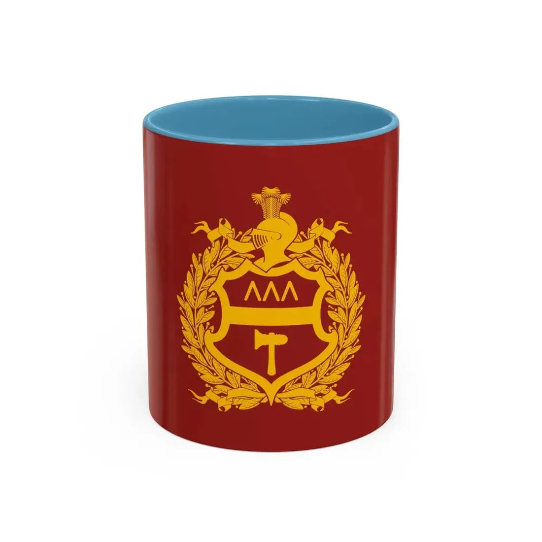Flag of Nizhny Tagil Russia - Accent Coffee Mug 11oz Light Blue - Go Mug Yourself