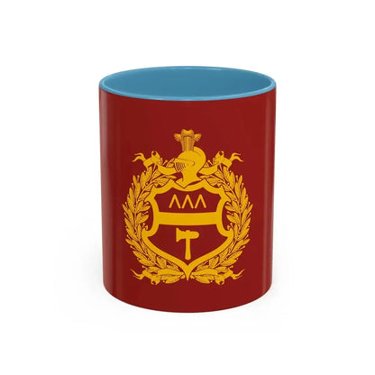 Flag of Nizhny Tagil Russia - Accent Coffee Mug 11oz Light Blue - Go Mug Yourself